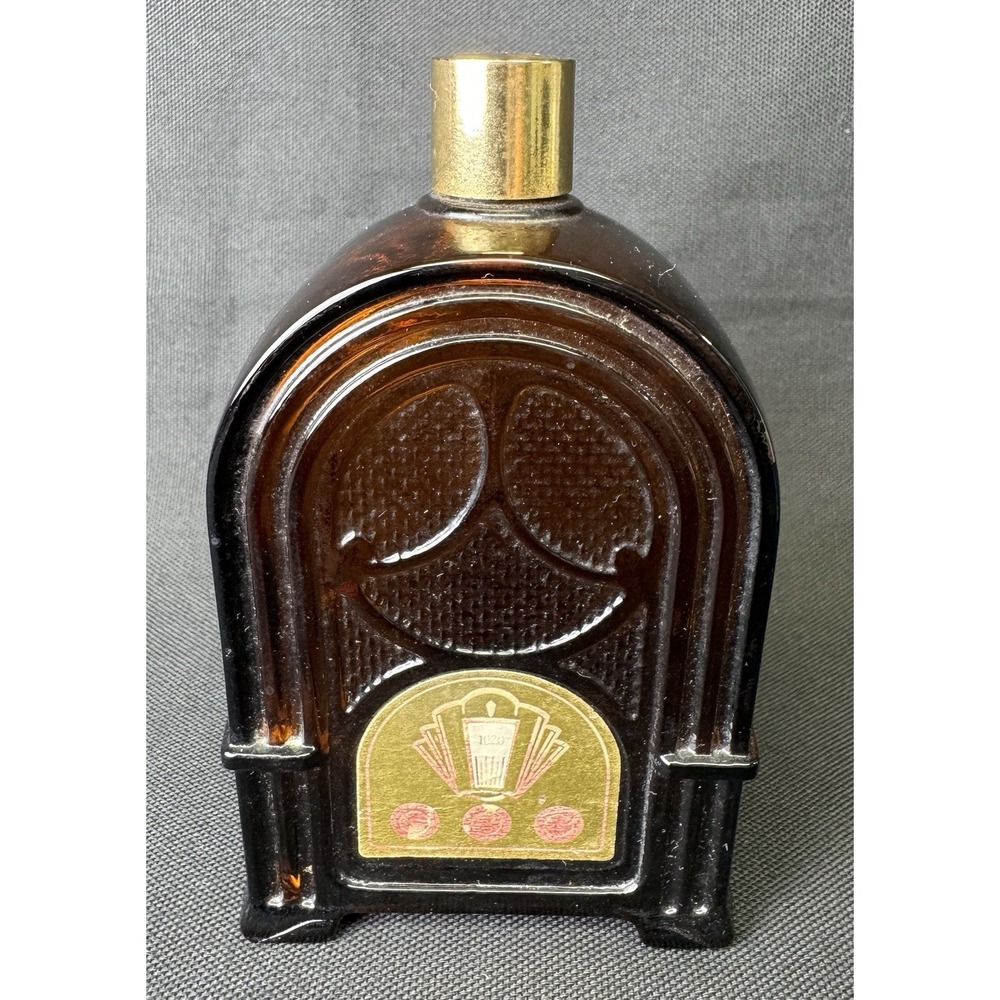 Vintage Avon Remember When Radio Juke Box Empty Cologne Bottle With Original Box